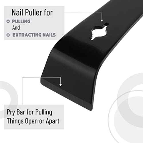 Bates- Pry Bar Scraper, 9.5-Inch, Carbon Steel, Pry Tool, Scrape and Pry Bar, Metal Pry Tool, Flat Pry Bar, Beekeeping Equipment Bee