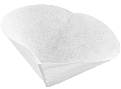 (100 Pack) TezPak 10" Commercial Deep Fryer Oil Filters & Cones – Maple Syrup/Beeswax Grease Filter