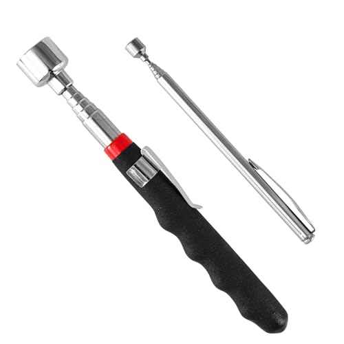 Cool Gadget Christmas Gifts Stocking Stuffers for Men Women Husband - Telescoping Magnetic Pick Up Tool Set of 2,Telescopic Magnet Stick-Useful for Hard-to-Reach,Narrow Space,Mechanic,Automotive, Home