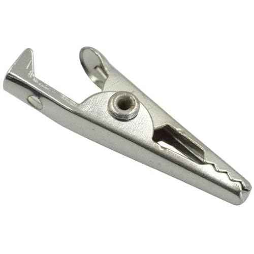 40Pcs Metal Alligator Clips1.06in/ 27mm, Crocodile Clamps Spring Clamps Test Line Crocodile Clips for Laboratory Electric Testing Work and Cable Lead Clip