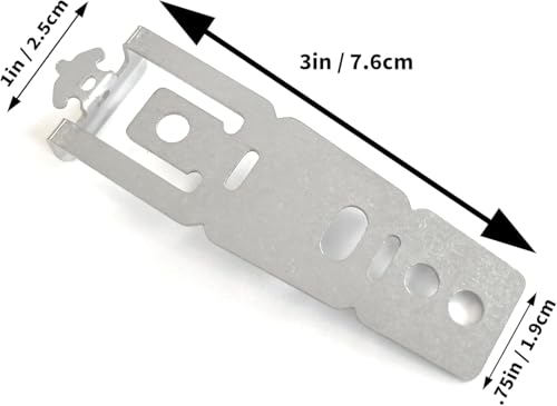 MAREKINEKO WD01X27759 Dishwasher Mounting Bracket 2 Pack with Screws - Compatible with GE Hotpoint