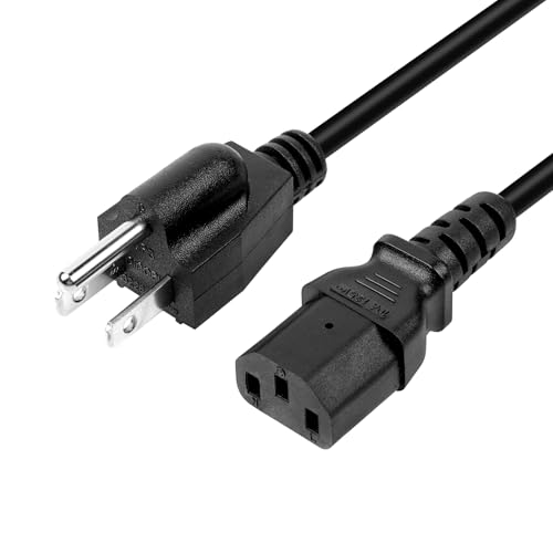TONIWA 3 ft 3-Prong UL Replacement Power Cord for Instant Pot, Rice Cooker & More