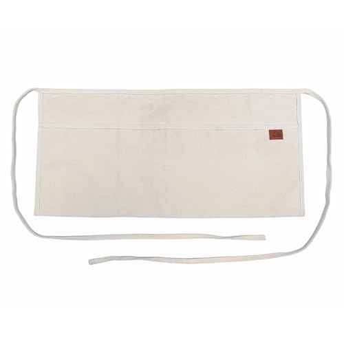 2 Pocket Canvas Work Waist Apron Unisex Tool Utility Apron Tool Belt Woodworkers Artists