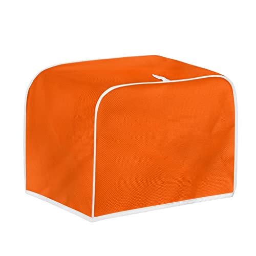 Orange Toaster Dust Cover, 4-Slice, Washable Polyester - JOAIFO M