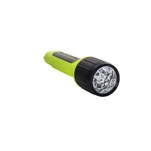 Streamlight 68202 4AA ProPolymer LED, Flashlight with Batteries, Yellow (Clam Pack) - 67 Lumens