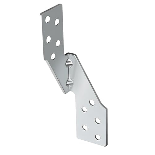Heavy-Duty Hurricane Tie Brackets - 80 Pack Rafter & Joist Reinforcement