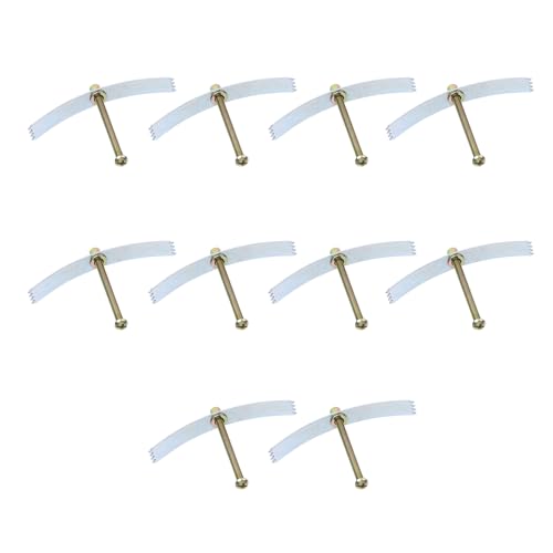 Geesatis 86 Type Wall Box Repair Tool,Embedded Installation Maintenance Support Rod,Electrical Light Switch Socket Junction Stash Bottom Boxes Repairer,Steel Sheet Style,10Pcs