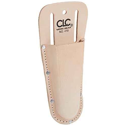Custom Leathercraft - 1535046 CLC 418 Plier Tool Holder, Heavy Duty, Closed End,Tan