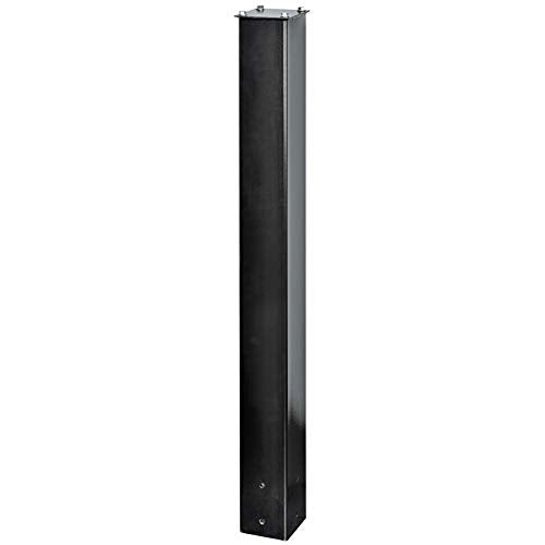 Mail Boss In-Ground Heavy Duty Steel Mailbox Post Black 44.5 Inch