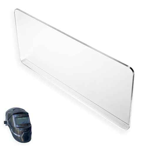 20 Pack 2" x4.25" Replacement Clear Welding Lens 2x4 1/4 optical grade Welding Lens And Eyes