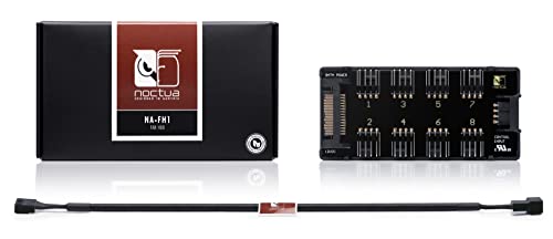 Noctua 8-Port PWM Fan Hub with Magnetic Mount and Short Circuit Protection