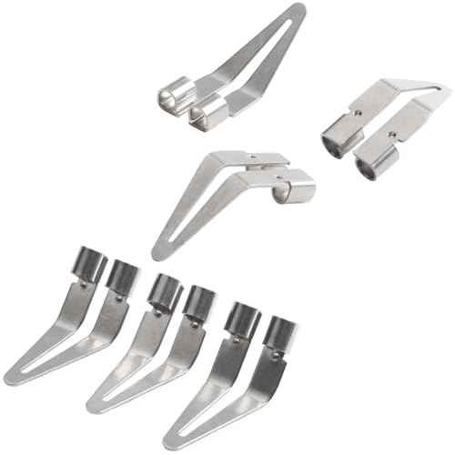 6 Pack Plastic Welder Smoothing Tip Head Plastic Welding Tips Scrapper for Plastic Welding Kit Car Bumper Repair Kit 2 in 1 Plastic Welder Soldering Gun with Dual Copper Tubes Hot Stapler