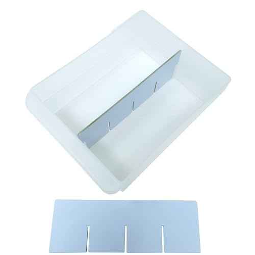 (24-Pack) Large Drawer Configurable Length Dividers compatible with Akro-Mils Plastic Storage Craft Cabinets, (Dividers Only)