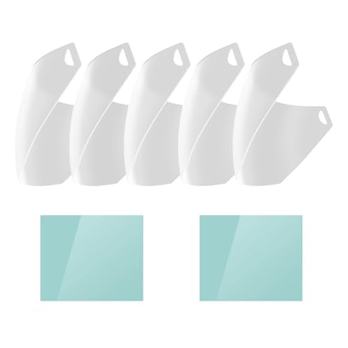 5PCS Outer Replacement Lens Cover for VR-B12 Welding Goggles Clear