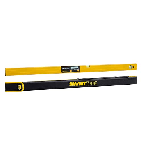 M-D Building SMARTTOOL Digital Level 48in w Case – Audible Beep, Large LCD