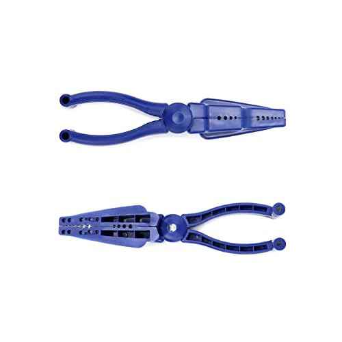 QWORK Plastic Secure Nail Tamper Finger Joint Pliers, 3 Packs Safety Nails Anti-smashing finger Joint Pliers for Safer Hammering of Nails