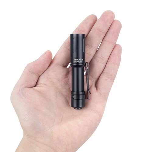 ThruNite Archer Mini USB-C Pocket EDC Flashlight - 405 Lumens, Waterproof, Black (Variation: Cool White)
