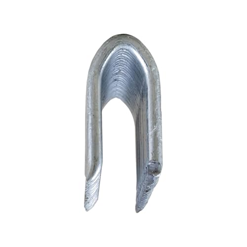 Freeman 9-Gauge 1-1/2" Galvanized Fencing Staples - Heavy Duty, Rust-Resistant, 1000 Pack