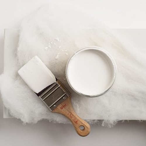 Dixie Belle Cotton Chalk Mineral Paint 8oz - Matte White Furniture & DIY