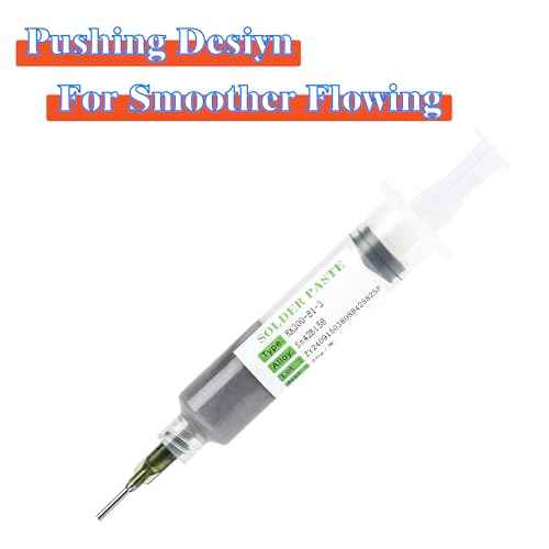 Leffo Sn42/Bi58 Lead Free Solder Paste No Clean, 138¡É Melting Point (20, Grams)