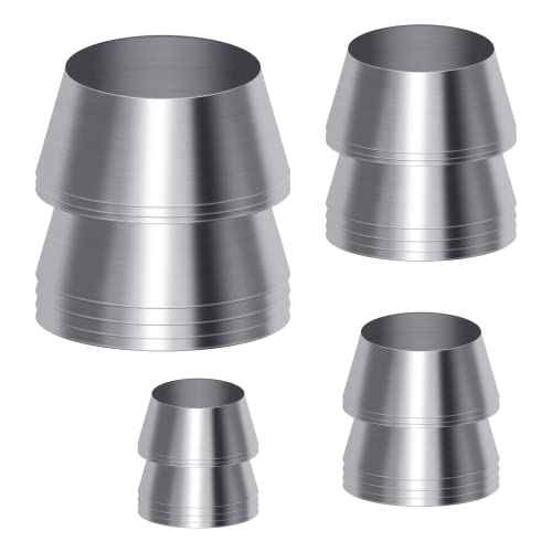 20 Pcs Safety Round Handle Wedges Axe Hand Metal Wedge Hammer Handle Steel Wedge Mauls Handle Wedge Kit for Axe Claw Hammer Sledge (0.31/0.39/0.47/0.55 Inch)