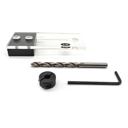 BIG HORN 19695 1/4" Dowel Drilling Jig Kit