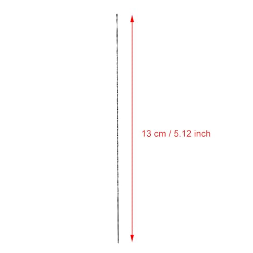 Spiral Scroll Saw Blades #5, 12PCS 5 inch Scroll Saw Blades for Jewelry Wood Metal Plastic Cutting Sawing Carve