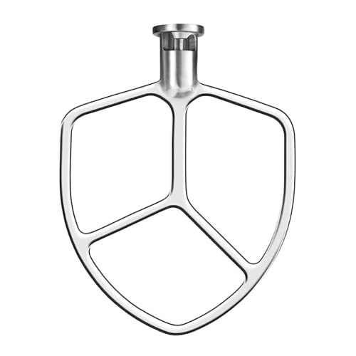 Stainless Steel Flat Beater for KitchenAid 5-6 Qt Bowl-Lift Mixers – Wiselet