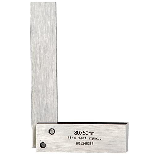 Boomgood Machinist Square Set 4-Piece 63x40mm 80x50mm 100x63mm 160x100mm Hardened 45# Steel DIN 875