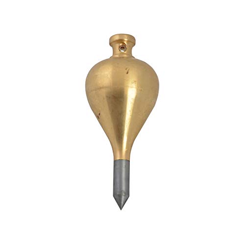 Monument 251k Brass Plumb Bob 8oz Size 4