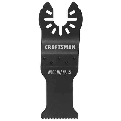 CRAFTSMAN Bi-Metal Oscillating Tool Blade for Wood and Metal, 1 1/4 Inch (CMAO103)