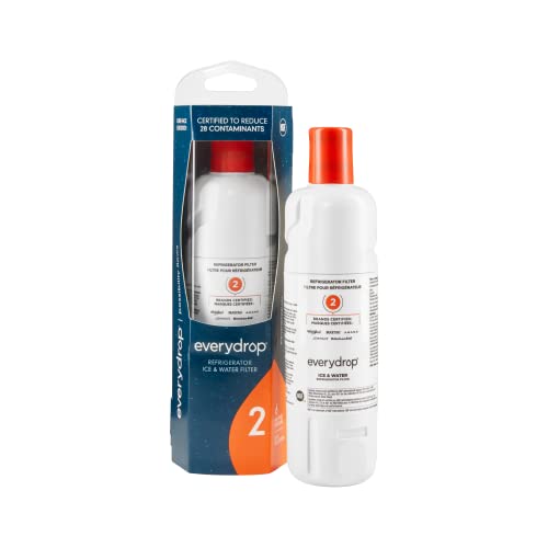 everydrop¢ç by Whirlpool Ice and Water Refrigerator Filter 2, EDR2RXD1, Single-Pack