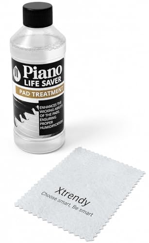 XTRENDY 8 oz Dampp-Chaser Piano Humidifier Treatment with Free Cleaning Cloth