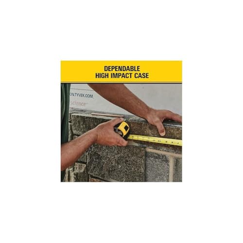 Stanley FatMax Tape Measure 25-Foot Black and Yellow Retractable Tool