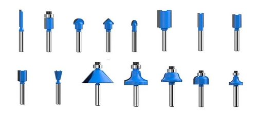 SEESII Router Bits Set, 1/4" Shank Router Bits, 15 Pieces Included for Woodworking, Wood Trimming, DIY