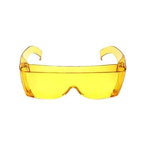 Calabria 3000 Large Square FitOver Safety Glasses with 100% UV Protection Yellow
