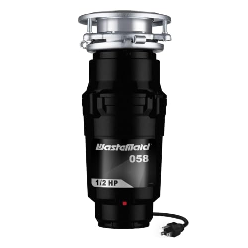 Waste Maid 1/2 HP Economy Garbage Disposal - Anti-Jam, Continuous Feed