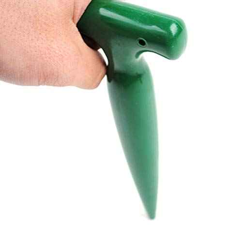 Teensery Plastic Garden Hole Punch Planting Weeding Transplanting Seedling Garden Tool