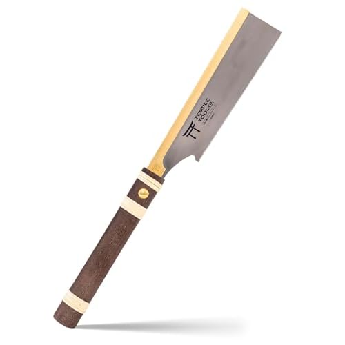 Japanese Pull Saw - Ultra Fine Dozuki 7 for Kumiko 0.2mm blade - Dovetail saw Dozuki Wood Saw - Temple Tool Co.