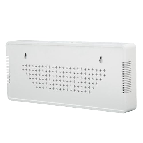 4 in 1 11-Inch LED Wall-Mounted Noise Meter, Temp & Humidity, Clock with Tuya WiFi