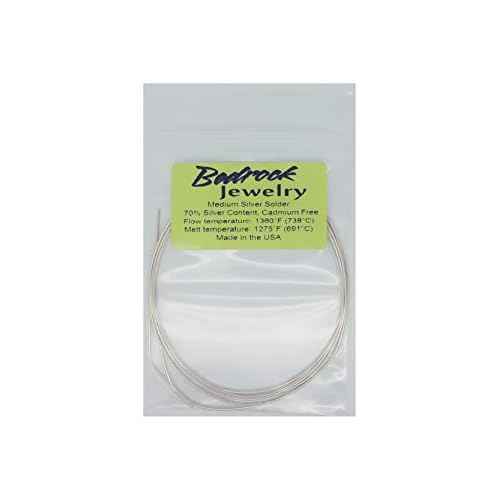 Plumb Silver Jewelry Solder Easy, Medium or Hard ¡¦ (Medium Solder) / Plomada para joyer?a de plata Soldadura f?cil, media o dura ... (soldadura media)