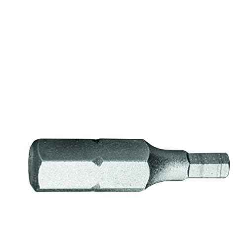 Century Drill & Tool 68456 Premium S2 Steel 3/32" Hex Key Insert Screwdriving Bit