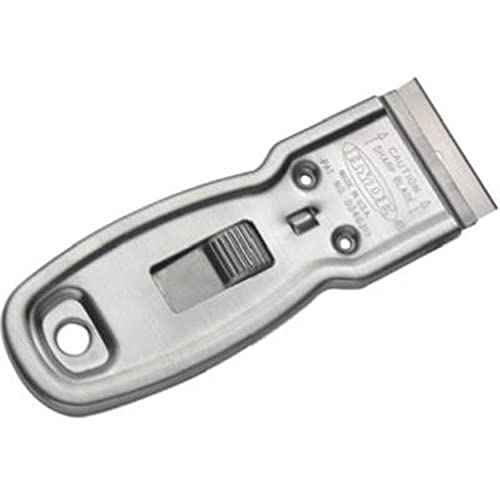 Hyde Tools 13050 Delta Heavy Duty Glass Scraper, 1 Pack , White