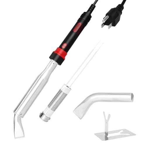 Solder iron set,80W-300W external heating with replaceable soldering iron head, core, simple bracket, high-power industrial DIY soldering iron 110V US plug (300WWT)