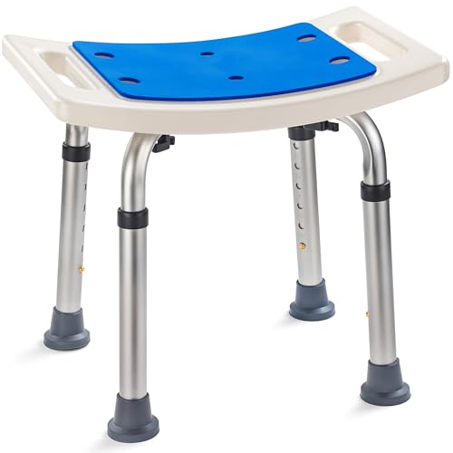 Dr. Kay's Shower Chair for Inside Shower Bench Without Crossbar Support, 350lb Capacity