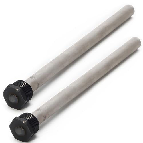 Eleventree 2 Pack RV Water Heater Anode Rods Magnesium Replacement for Suburban 232767