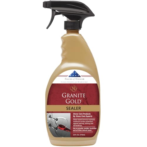 Granite Gold Granite Sealer 24 Fl Oz Spray Bottle for Natural Stone Surfaces
