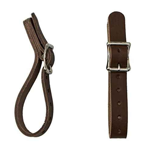 1844 Helko Werk Germany Leather Axe Hangers - Wall Hanging Leather Straps with Adjustable Buckle for Axes, Hatchets, Tools with Handles, for Wall Displays - Made in USA (Axe Hangers Black) #8878ABK