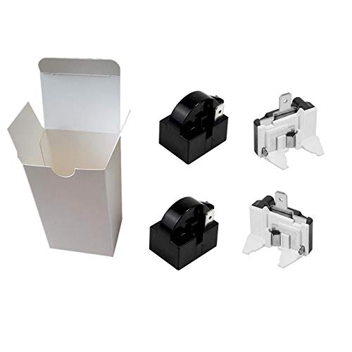 QP2-4.7 1-Pin Refrigerator Start Relay & Overload Protector Dual Pack