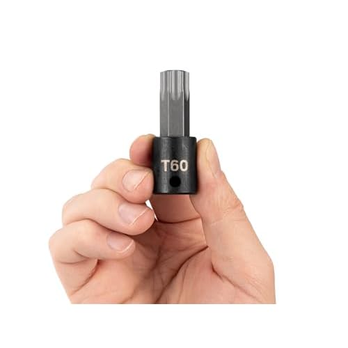 TEKTON 3/8 Inch Drive x T60 Torx Impact Bit Socket | SIB14260